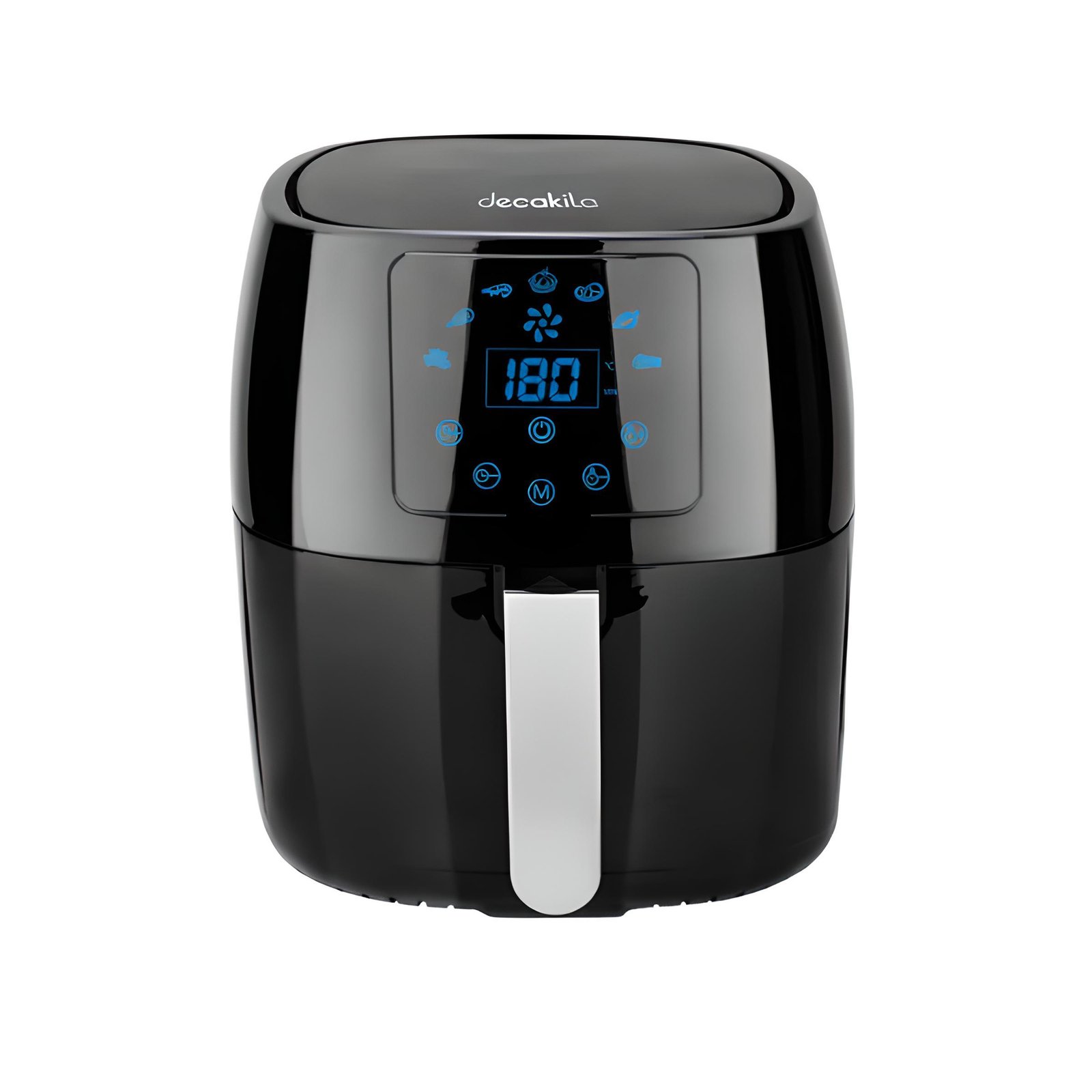 AIR FRYER DECAKILA À AIR DIGITALE 2PIÈCES 4,5LITRES NOIR KEEC039B