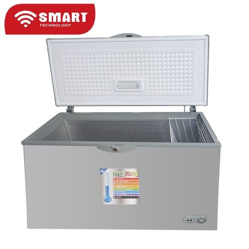 CONGELATEUR SMART TECHNOLOGY HORIZONTAL 300LITRES GRIS STCC275