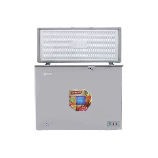 CONGELATEUR SMART TECHNOLOGY HORIZONTAL 320LITRES AVEC VITRE GRIS STCC400H