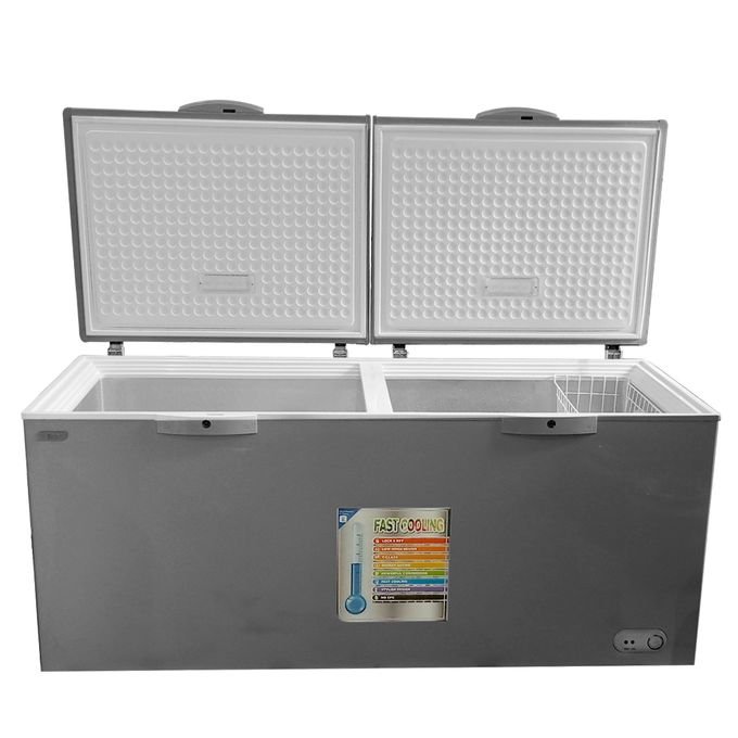 CONGELATEUR SMART TECHNOLOGY HORIZONTAL 600LITRES GRIS STCC640