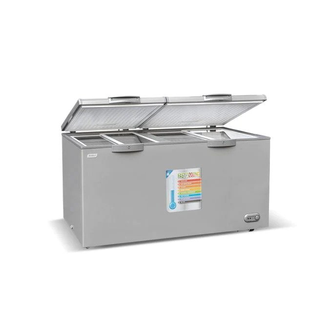 CONGELATEUR SMART TECHNOLOGY HORIZONTAL 640LITRES AVEC VITRE GRIS STCC640