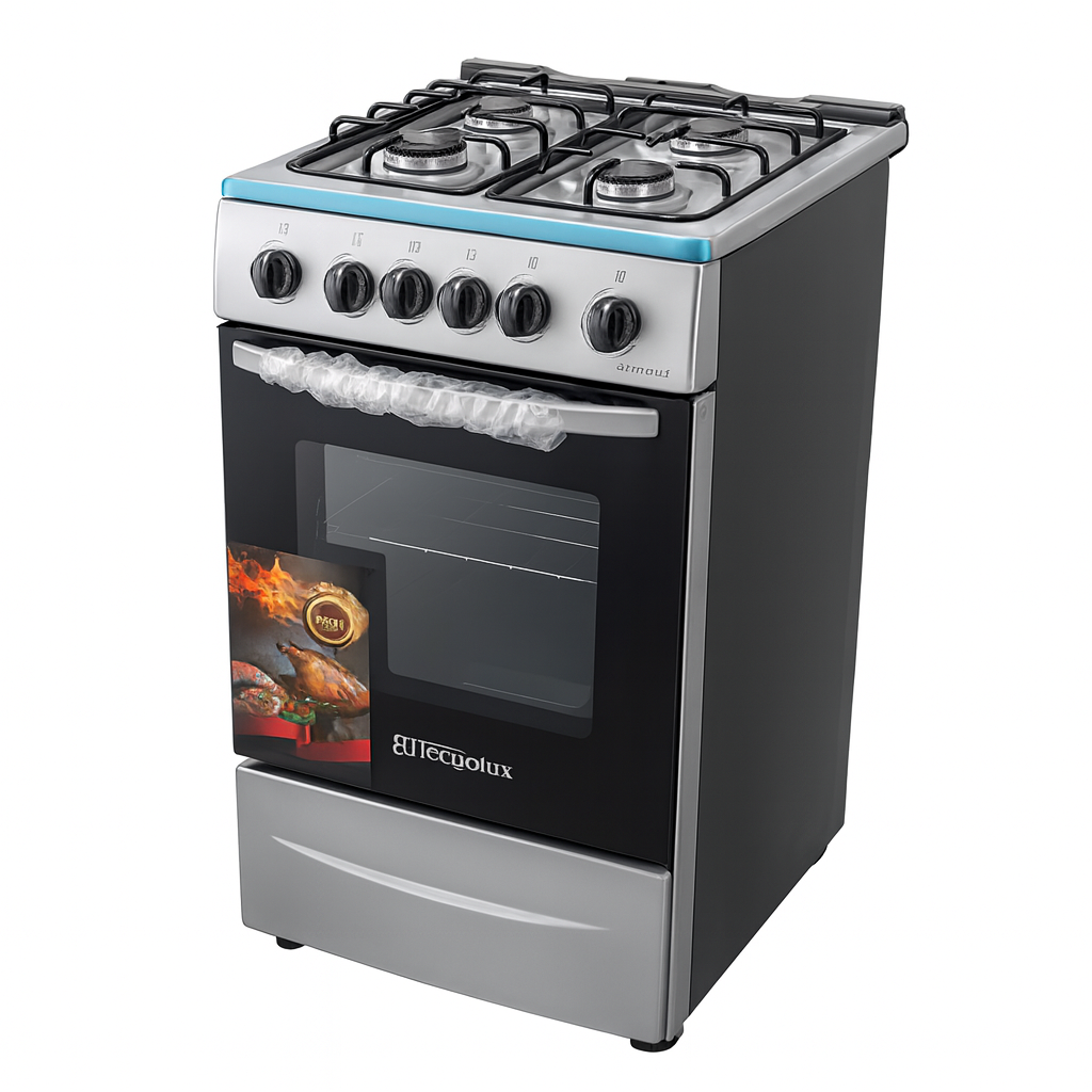 CUISINIERE TECNOLUX 4FEUX 50X50 INOX TEC50CS