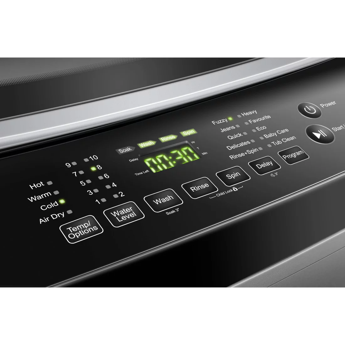 MACHINE A LAVER HISENSE 11KG TOP LOAD GRIS WTJA1112T/WT3K1123UB