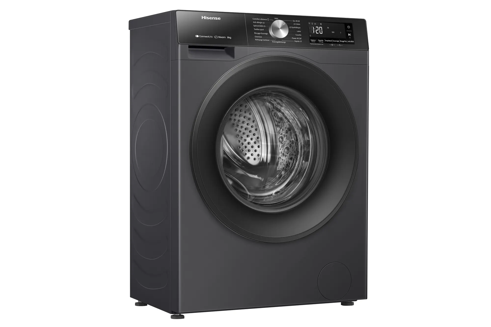 MACHINE A LAVER HISENSE 8KG/5KG SECHAGE FRONT LOAD INVERTER WD3S8043BB