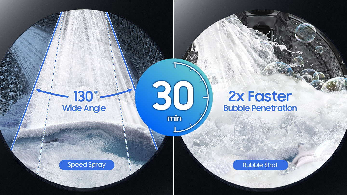 MACHINE A LAVER SAMSUNG 17KG/10KG SECHAGE FRONT LOAD GRIS WD17T6300GP/SP