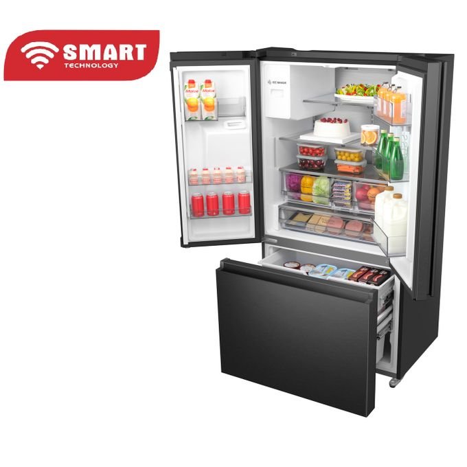 REFRIGERATEUR SMART TECHNOLOGY SIDE BY SIDE 3PPORTES DISTRIBUTEUR D'EAU ET GLACON STR790WIH