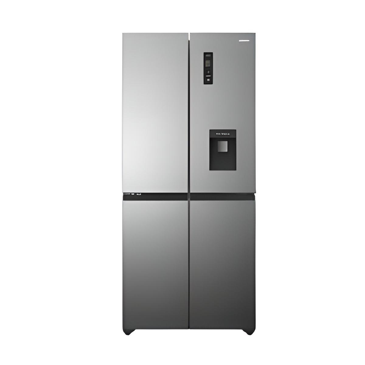 REFRIGERATEUR ASTECH SIDE BY SIDE 4PORTES AVEC DIST D'EAU GRIS FSS579FDAM