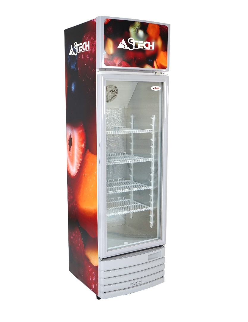 REFRIGERATEUR ASTECH 1PORTE VITRINE 274LITRES FV274ACDC