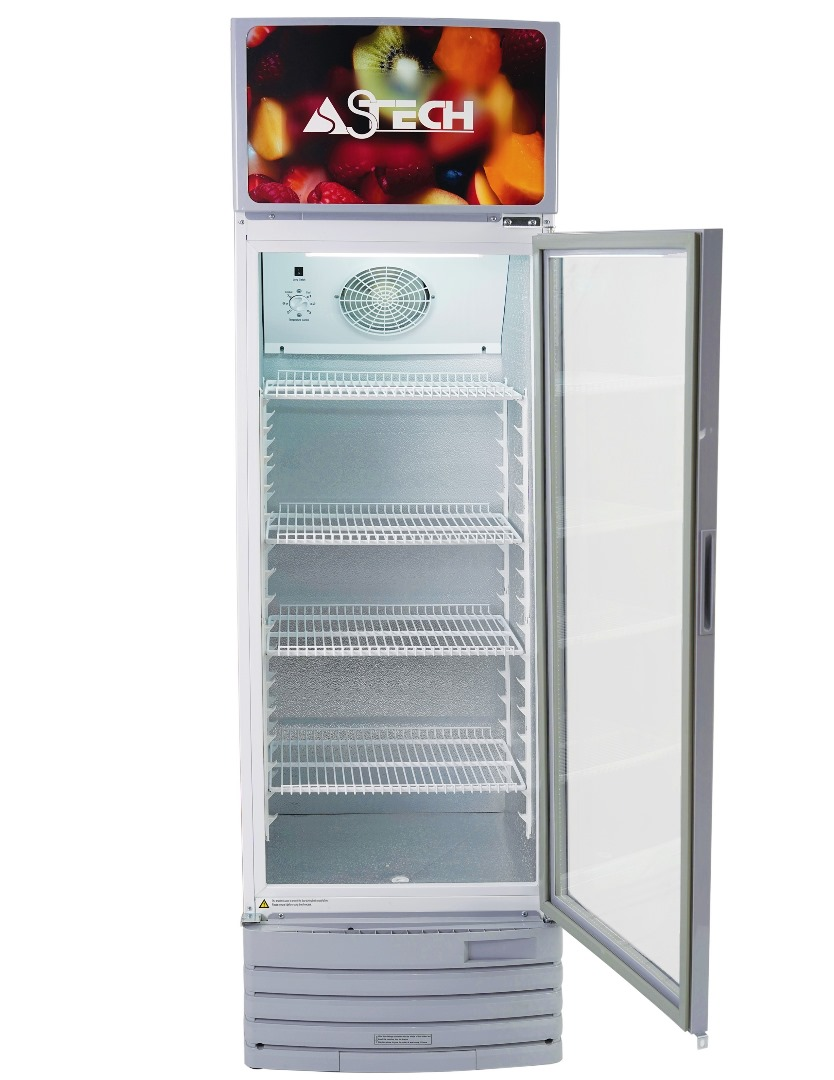 REFRIGERATEUR ASTECH 1PORTE VITRINE 274LITRES FV274ACDC