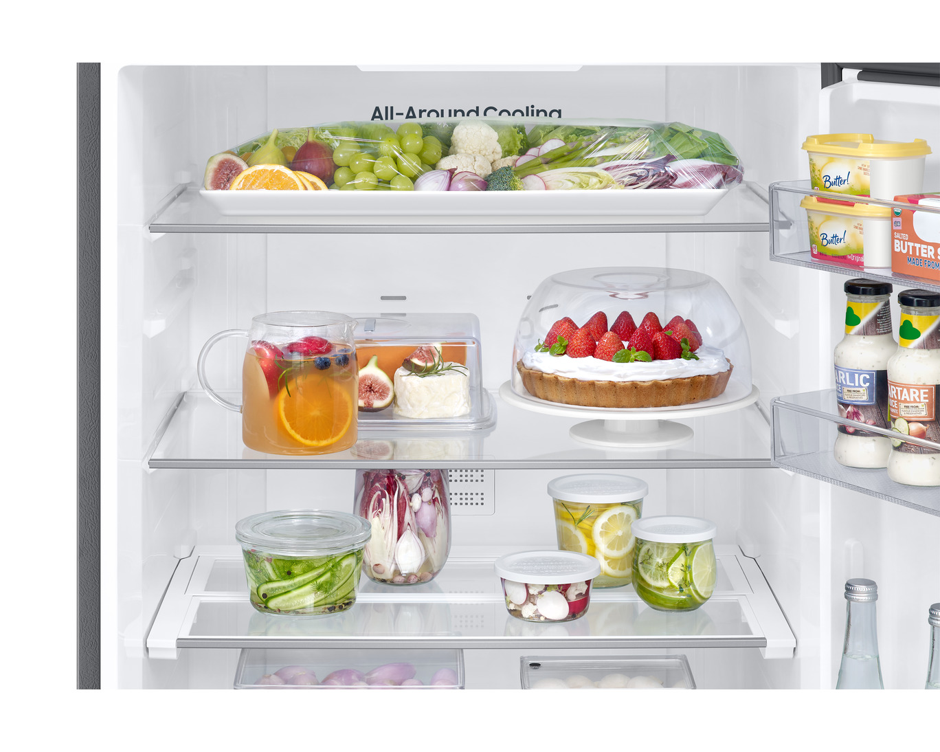 REFRIGERATEUR SAMSUNG COMBINE 3TIROIRS 508LITRES GRIS RB50DG601ES9