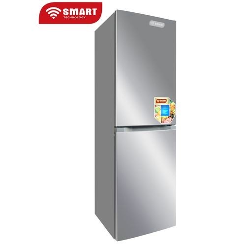 REFRIGERATEUR SMART TECHNOLOGY COMBINE 4TIROIRS 253LITRES GRIS STCB304M