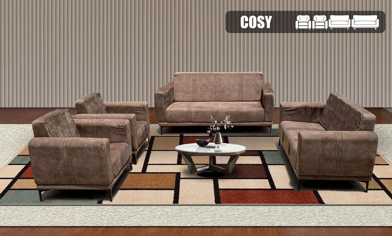 SALON CANAPÉ 7 PLACES COULEUR AU CHOIX COSY