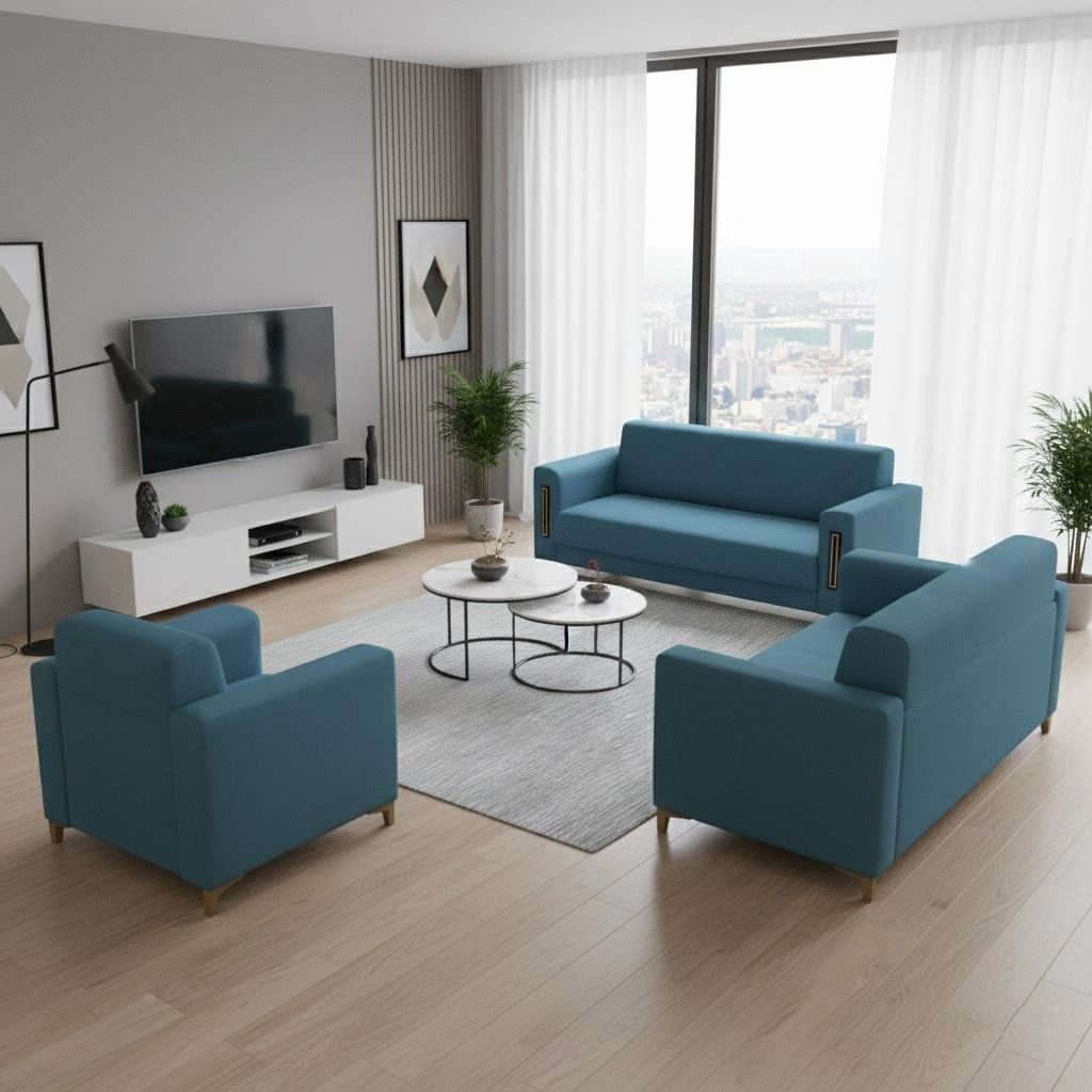 SALON CANAPÉ 7 PLACES COULEUR AU CHOIX RELAX