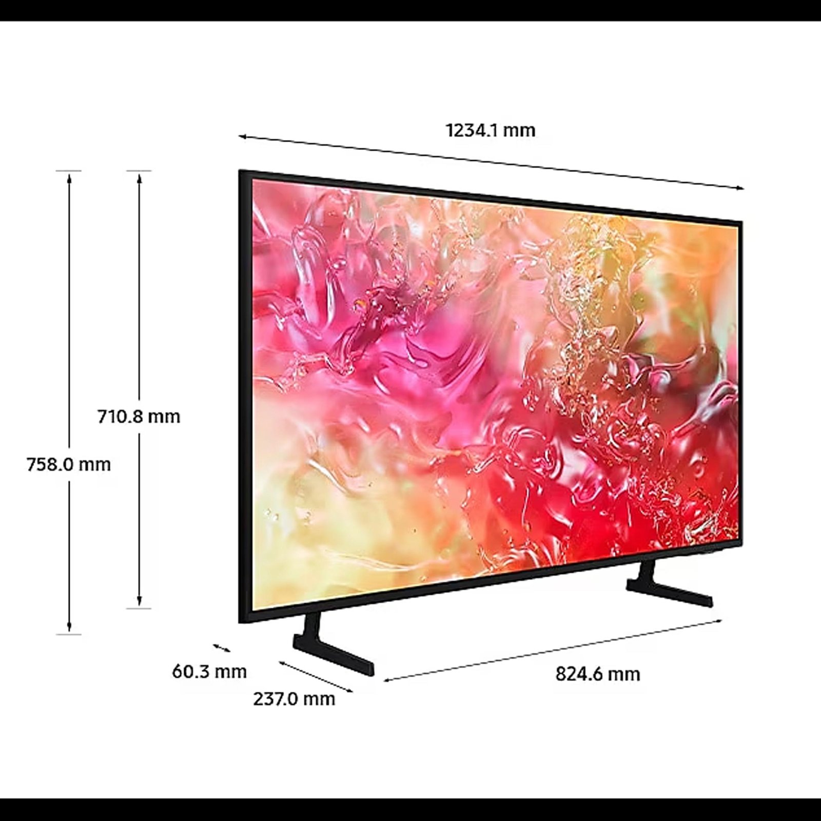 TELEVISEUR SAMSUNG 55'' SMART UHD 4K DU7000UXZN