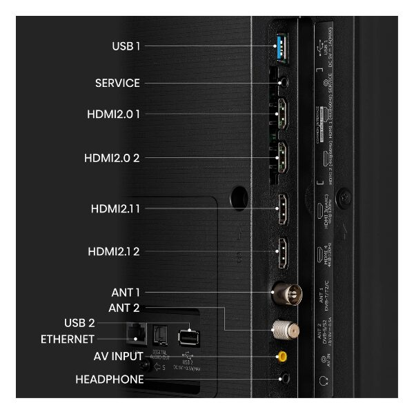 TELEVISEUR HISENSE 100"' SMART VIDA ULED QUANTUM DOT 4K 100U7K