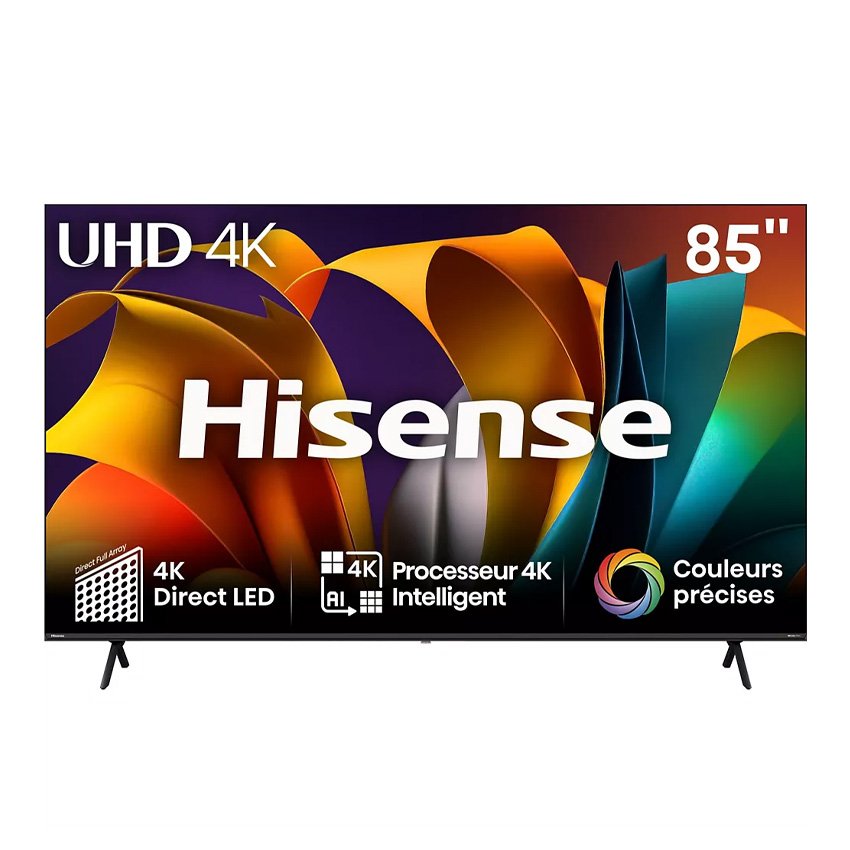 TELEVISEUR HISENSE 85'' LED SMART VIDAA UHD 4K 85A6N