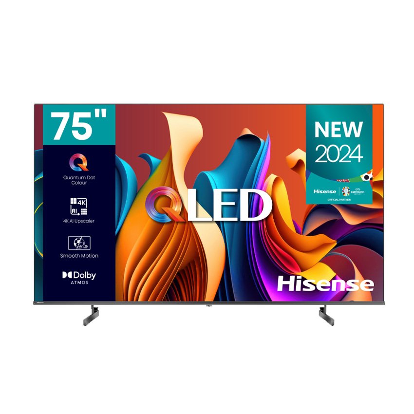TELEVISEUR HISENSE 75' LED SMART VIDAA 4K QLED QUANTUM DOT 75Q6Q